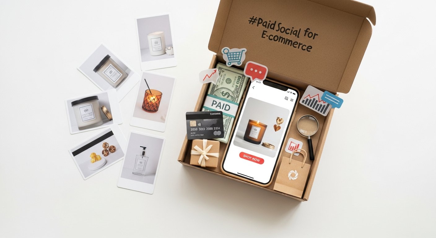 paid social for ecommerce - photo 2 illustration