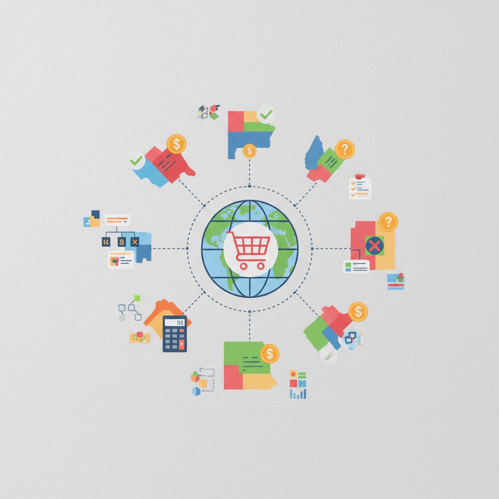 E-commerce strategy, digital marketing, and online business sales tax compliance