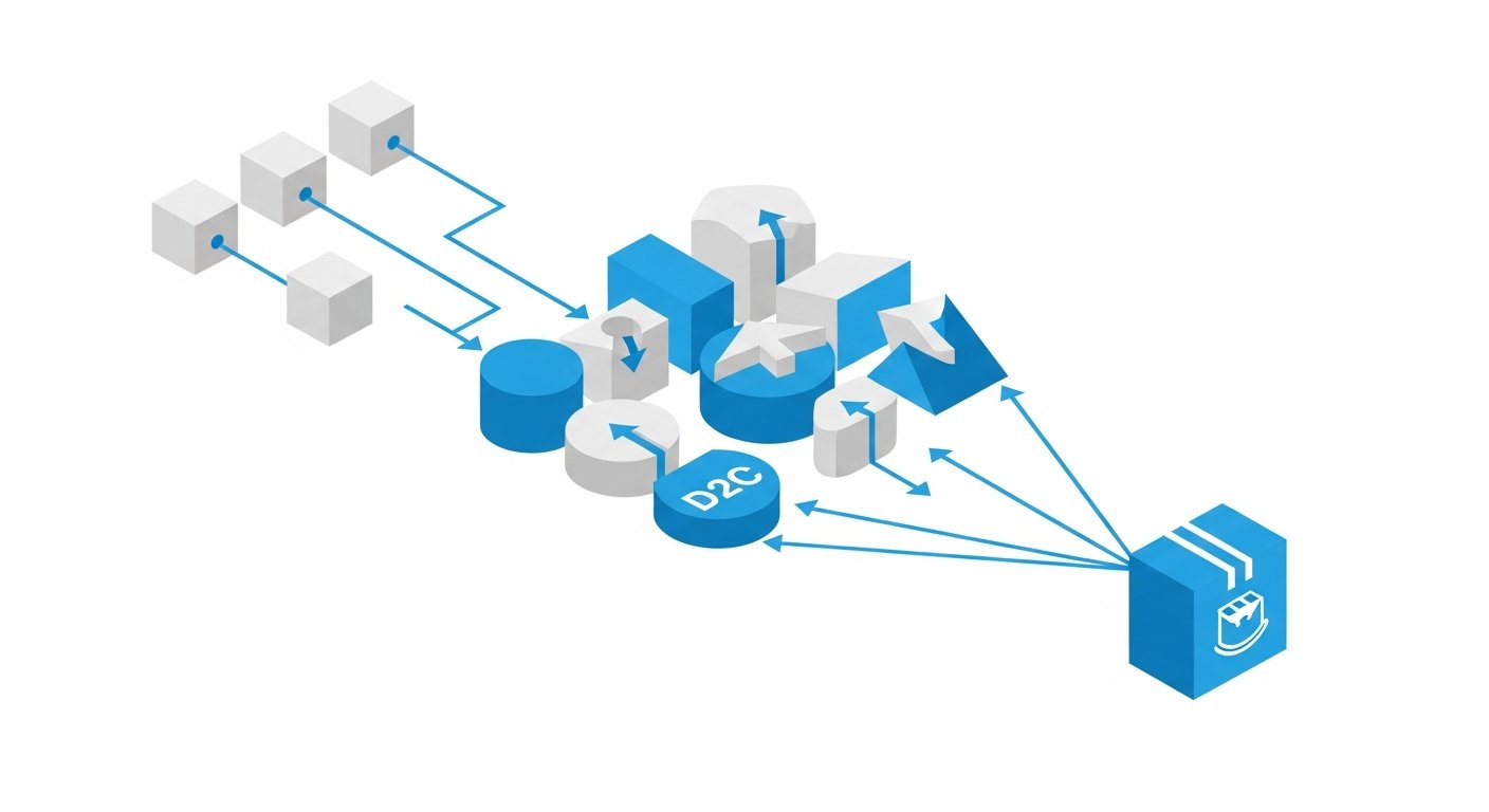 d2c marketing strategy - infographic 4 illustration