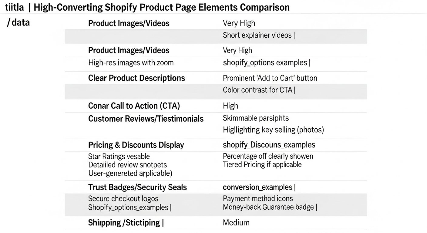high-converting product pages shopify - chart 6 illustration