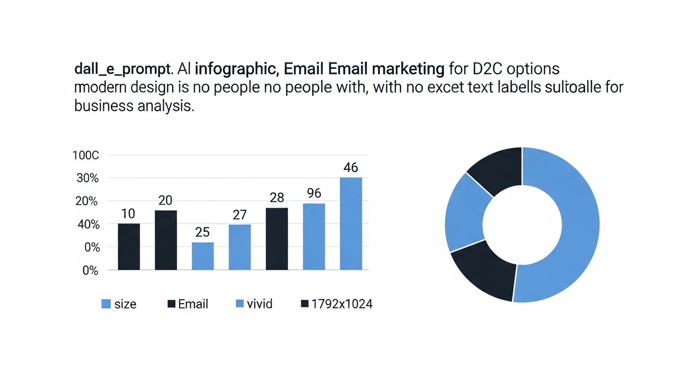 email marketing for d2c - chart 6 illustration