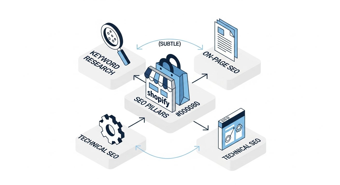 seo for shopify - infographic 4 illustration