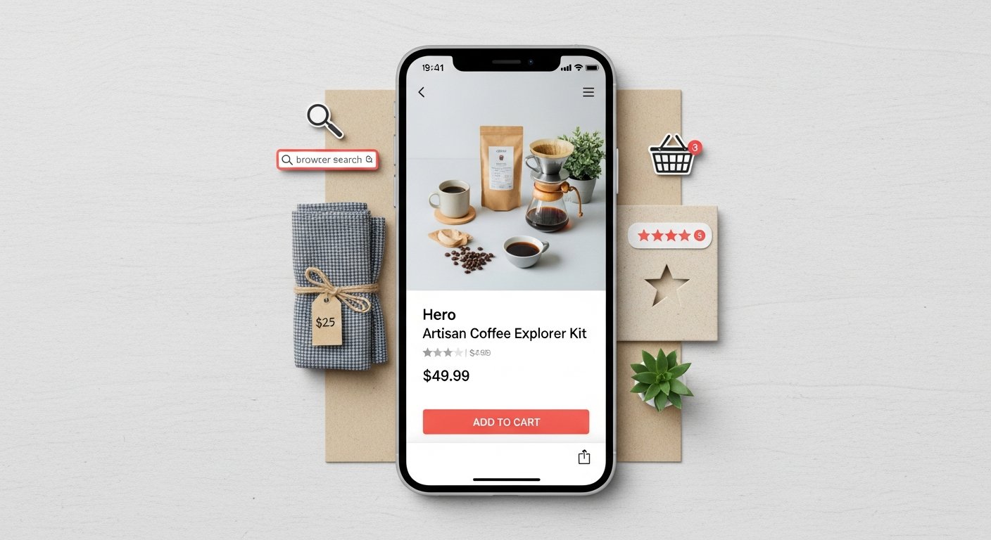 Featured illustration of e-commerce UX strategy for digital marketing and online business