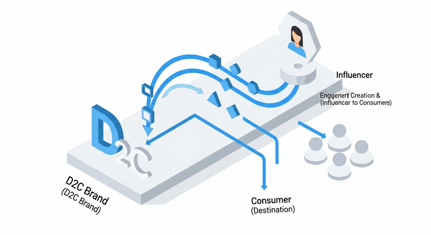 influencer marketing for d2c - infographic 4 illustration